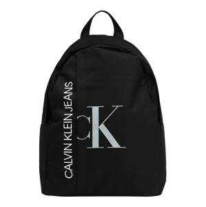 Calvin Klein Jeans Rucksack  čierna / biela