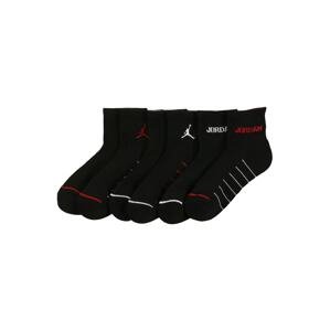 Jordan Ponožky 'LEGEND'  čierna / biela / červená