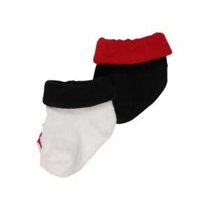 Jordan Ponožky  červená / čierna / biela