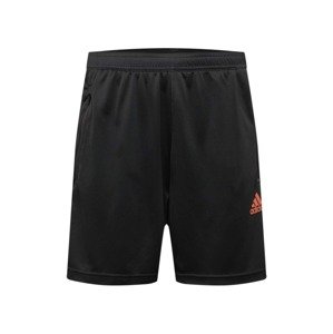 ADIDAS PERFORMANCE Športové nohavice 'Primeblue Designed To Move'  čierna / oranžová