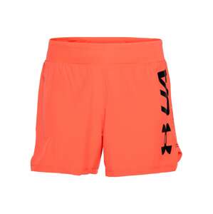 UNDER ARMOUR Športové nohavice  oranžovo červená / čierna