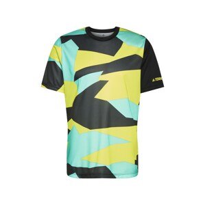 ADIDAS PERFORMANCE Funkčné tričko  žltá / čierna / zelená