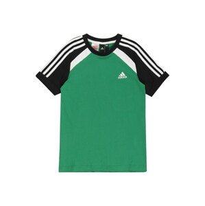 ADIDAS PERFORMANCE Funkčné tričko  trávovo zelená / biela / čierna