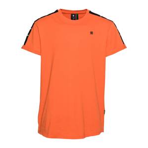 G-Star RAW Tričko  oranžová / čierna