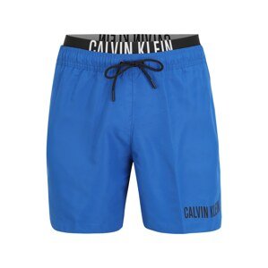 Calvin Klein Swimwear Plavecké šortky  kráľovská modrá / čierna / biela