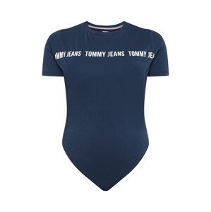 Tommy Jeans Curve Košeľové body  námornícka modrá / biela