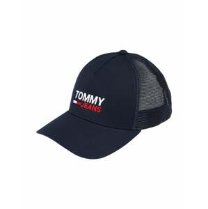 Tommy Jeans Čiapka 'TRUCKER'  námornícka modrá / biela / červená