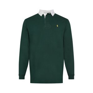 Polo Ralph Lauren Tričko 'RUGBY'  smaragdová / biela / žltá