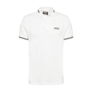 Barbour International Poloshirt  biela / čierna