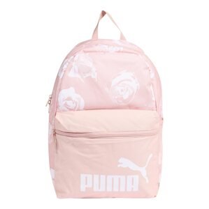 PUMA Športový batoh 'Phase'  biela / pastelovo ružová