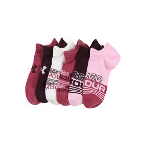 UNDER ARMOUR Športové ponožky  farba lesného ovocia / svetloružová / biela / pitaya / rosé