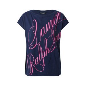 Lauren Ralph Lauren Tričko 'Grieta'  námornícka modrá / ružová