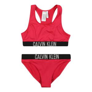Calvin Klein Swimwear Bikiny  pitaya / čierna / biela