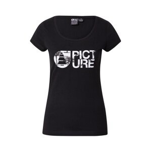 Picture Organic Clothing Funkčné tričko  čierna / biela