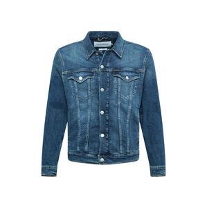 Calvin Klein Jeans Prechodná bunda 'Foundation'  modrá denim
