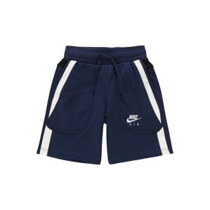 Nike Sportswear Nohavice  námornícka modrá / čierna / biela