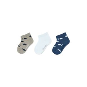 STERNTALER Ponožky  námornícka modrá / tmavomodrá / sivá / biela