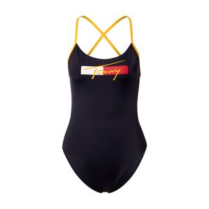 Tommy Hilfiger Underwear Jednodielne plavky 'CHEEKY'  námornícka modrá / žltá / biela / červená