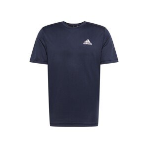 ADIDAS PERFORMANCE Sport-Shirt  námornícka modrá / biela
