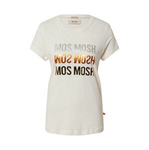 MOS MOSH Tričko 'Mavis'  prírodná biela / strieborná / bronzová / medená