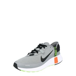 Nike Sportswear Nízke tenisky 'Reposto'  sivá / čierna / neónovo zelená / oranžová