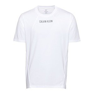 Calvin Klein Performance Funkčné tričko 'PW - S/S T-SHIRT'  biela
