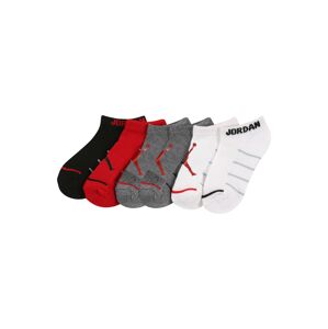 Jordan Ponožky 'JORDAN LEGEND NO SHOW'  červená / čierna / sivá