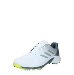 adidas Golf Sportschuh 'ZG 21'  biela / čierna / striebornosivá / limetková