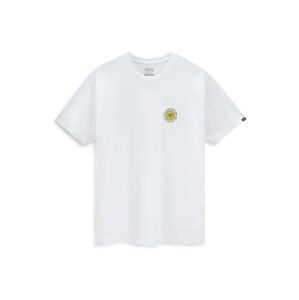 VANS T-Shirt 'Day And Night'  biela / žltá / čierna