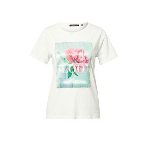 ONE MORE STORY T-Shirt  prírodná biela / mätová / ružová