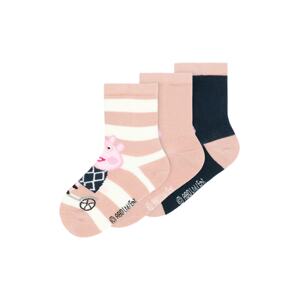 NAME IT Ponožky  svetloružová / tmavomodrá / ružová / biela