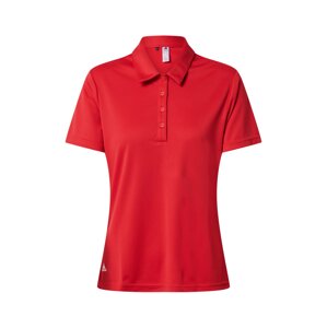 ADIDAS GOLF Funkčné tričko  červená / biela