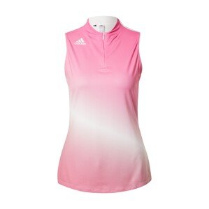 adidas Golf Športový top  ružová / biela