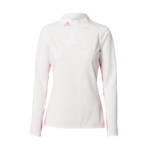 adidas Golf Funkčné tričko  biela / ružová