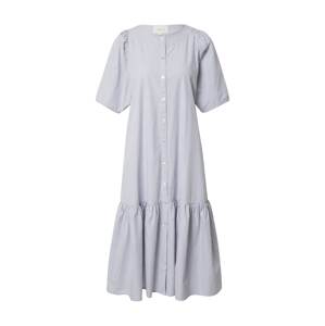 Esmé Studios Košeľové šaty 'Vivian'  dymovo modrá / biela