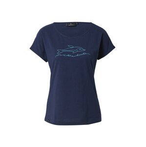 recolution Shirt  námornícka modrá / vodová