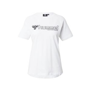 Hummel Funkčné tričko 'Zenia'  čierna / biela