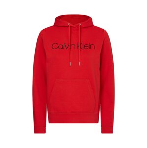 Calvin Klein Mikina  čierna / ohnivo červená