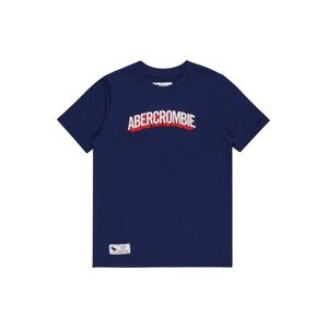Abercrombie & Fitch Tričko 'SUPERMAN'  námornícka modrá / biela / svetločervená