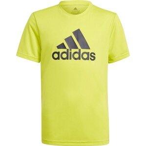 ADIDAS PERFORMANCE Funkčné tričko  citrónová žltá / čierna