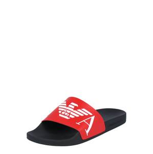 Emporio Armani Plážové / kúpacie topánky  červená / biela
