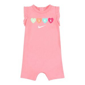 Nike Sportswear Overal  ružová / vodová / limetová / oranžová / biela