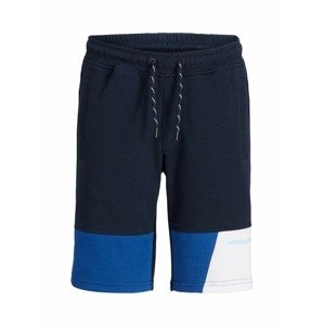 Jack & Jones Junior Shorts 'Mars'  tmavomodrá / biela / nebesky modrá