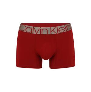 Calvin Klein Underwear Boxerky  tmavošedá / ohnivo červená