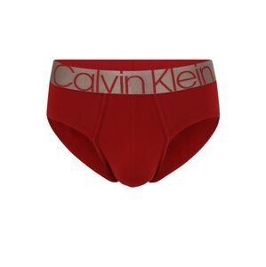 Calvin Klein Underwear Nohavičky  vínovo červená / tmavošedá