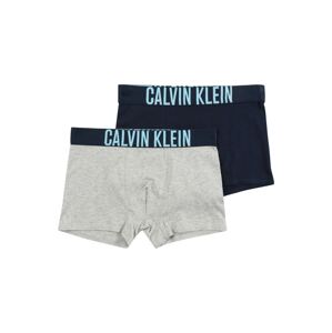 Calvin Klein Underwear Nohavičky  sivá melírovaná / námornícka modrá / tyrkysová