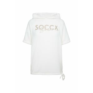 Soccx Sveter  biela
