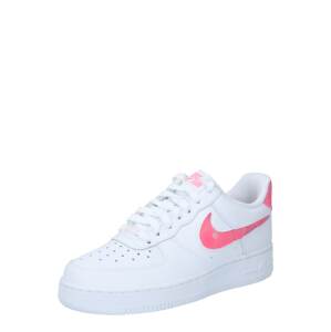 Nike Sportswear Nízke tenisky 'Air Force 1'  biela / neónovo ružová