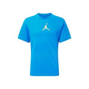 Jordan Funkčné tričko  svetložltá / neónovo modrá
