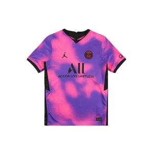 NIKE Funkčné tričko 'Paris Saint-Germain 2020/21 Stadium Fourth'  ružová / fialová
